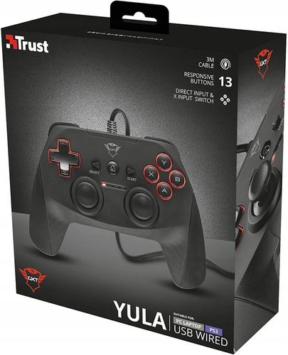 Gamepad Przewodowy Pad Kontroler USB do PS3 PC na Arena.pl