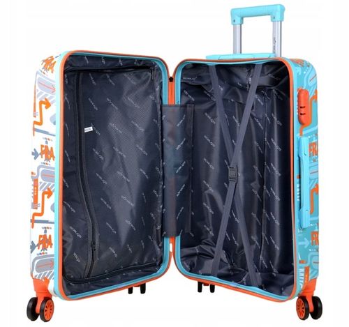 Średnia walizka na kółkach SUNBAG Fly360 Dual Color na Arena.pl