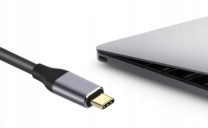 Kabel Adapter USB-C TYP C 3.1 do HDMI MHL 4K 2M zdjęcie 6