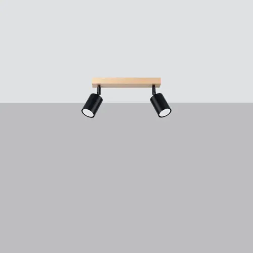 Plafon VERDO 2 czarny na Arena.pl