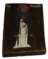 Ikona Święty Dominik patron astronomów i astronomii