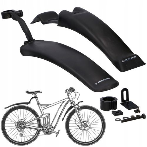 2x BŁOTNIK ROWEROWY PRZÓD + TYŁ MTB 24 - 26" na Arena.pl