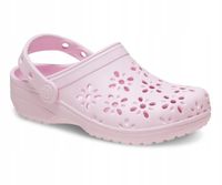 Crocs Dziecięce Buty Chodaki Classic Floral Cut Out 210944 Clog 25-26
