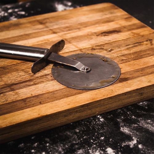 Nóż do pizzy stalowy okrągły 21 cm na Arena.pl