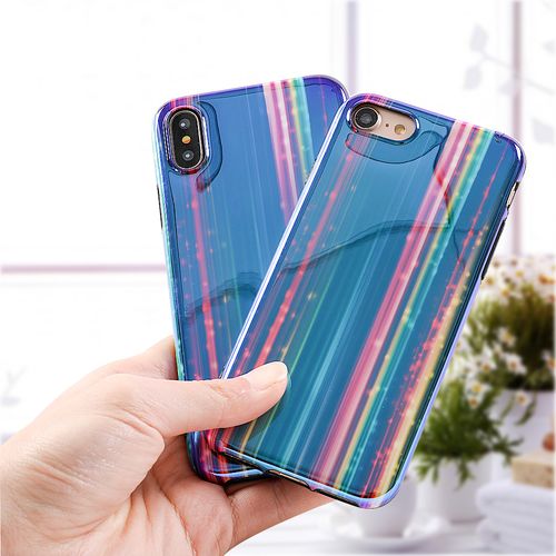 ETUI Case AURORA IPHONE 7 8 Hologram Blu-Ray Tęcza na Arena.pl