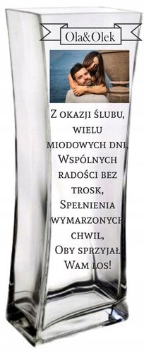 Elegancki wazon nadruk Walentynki Dzień Kobiet na Arena.pl