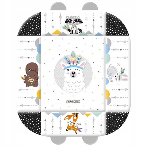 MATA EDUKACYJNA RICOKIDS DLA NIEMOWLĄT DUŻA MIĘKKA ZWIERZĄTKA + GRATIS na Arena.pl