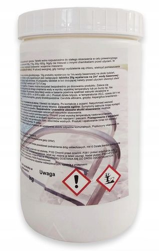 RAINBOW MINI MAXI CHLOR DO BASENU JACUZZI TABLETKI wolno rozpuszczające na Arena.pl