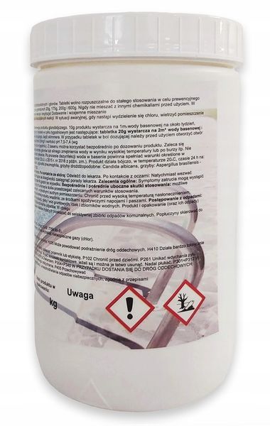 RAINBOW MINI MAXI CHLOR DO BASENU JACUZZI TABLETKI wolno zdjęcie 7