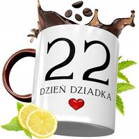 Kubek Bordowy Dla Dziadka Na Urodziny Prezent Z Nadrukiem Ze Zdjęciem