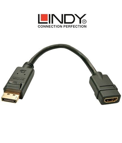 Konwerter DisplayPort - HDMI Lindy 41005 na Arena.pl