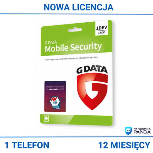 G DATA Mobile Internet Security na Arena.pl