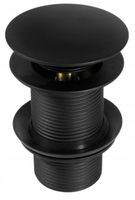 Korek do umywalki klik klak bez przelewu czarny nero DEANTE NHC B10A