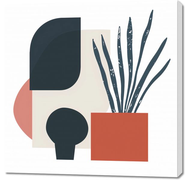 Obraz 100x100cm Zamknięte Myśli zdjęcie 1