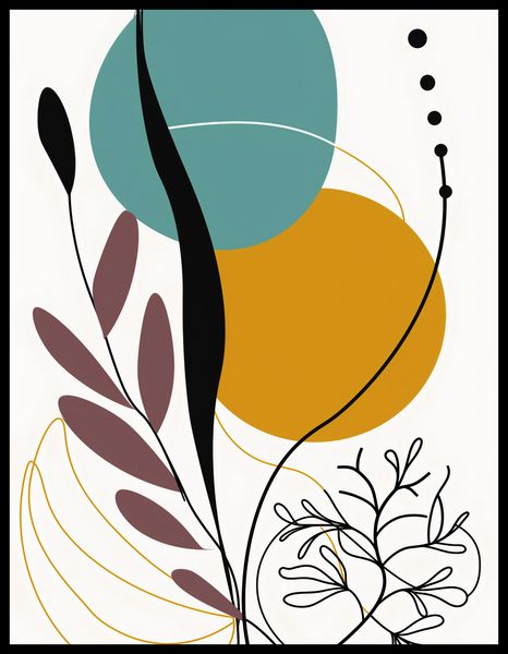 Plakat 50x65cm Akwarelowe Przebudzenie zdjęcie 2