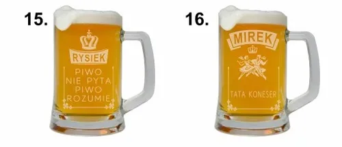 KUFEL DO PIWA PREZENT DLA TATY NA DZIEŃ OJCA Z GRAWEREM na Arena.pl