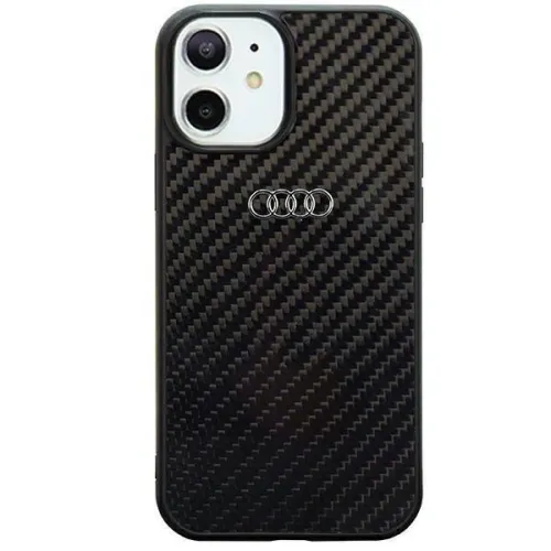 Etui Audi Carbon Fiber na iPhone 11 / Xr - czarne na Arena.pl