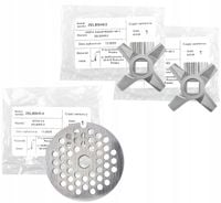 2x Nożyk dwustronny Zelmer nr 5 do maszynki mielenia + Sitko nr 5 fi 4 ORG
