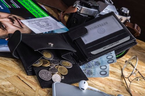 SKÓRZANY PORTFEL MĘSKI DUŻY SKÓRA RFID BETLEWSKI na Arena.pl