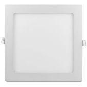 Wpuszczana LAMPA sufitowa MARS 303493 Polux podtynkowa OPRAWA metalowa LED 12W 3000K kwadratowy WPUST do zabudowy biały