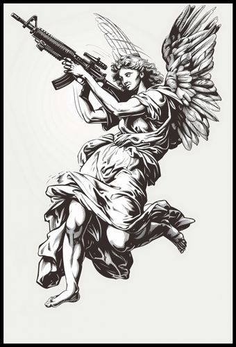 Plakat 68x101cm Anioł Wojny na Arena.pl