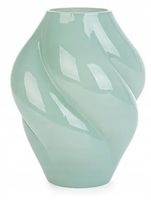 Zestaw 2 szklanych wazonów na kwiaty Daven Green 16x20 cm