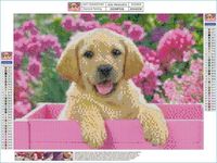 ZESTAW HAFT DIAMENTOWY, OBRAZ, MOZAIKA PIESEK