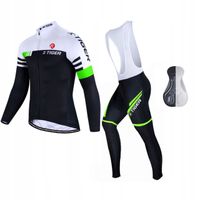 Spodnie Rowerowe Bluza Ocieplany Komplet Męski Z Wkładką Żelową X-Tiger XL