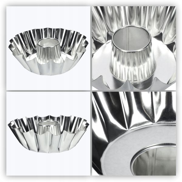 FORMA BLACHA Z KOMINEM DO PIECZENIA BABKI 25cm zdjęcie 4