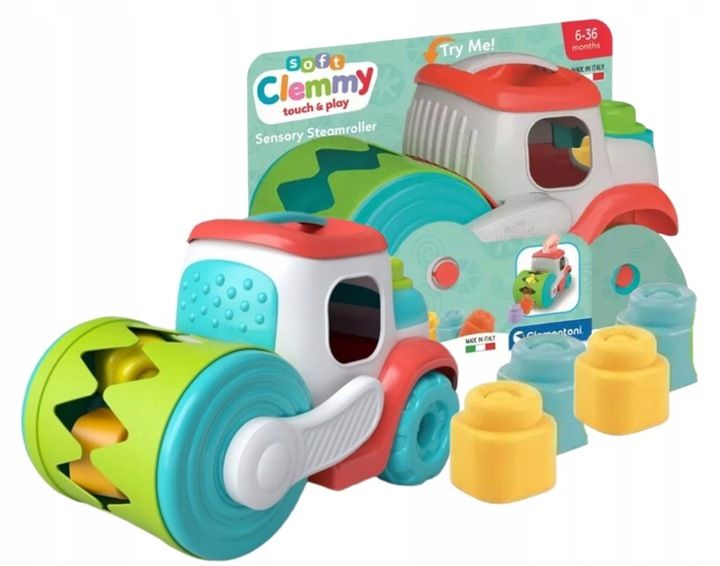 Clementoni: Soft Clemmy - Walec Sensoryczny zdjęcie 2