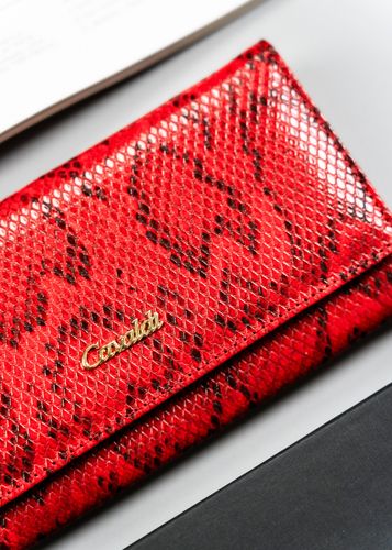 portfel damski skóra + pu px24-dnh-bl-2267 red na Arena.pl