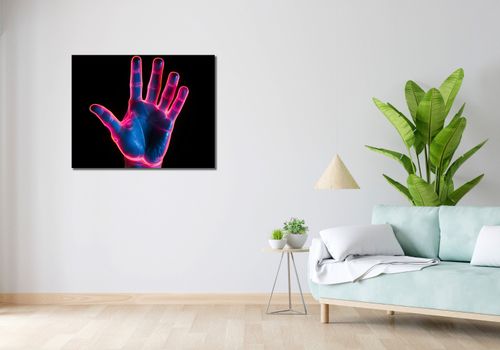 Obraz 90x70cm Dotyk Przyszłości na Arena.pl