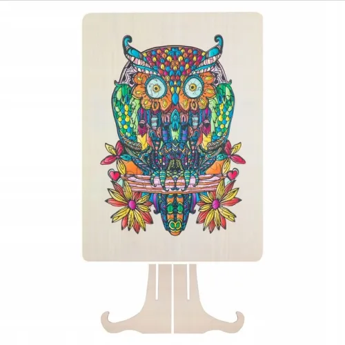 Puzzle Moxy sowa 133 elementów Wooden Puzzle sowa 400082 na Arena.pl