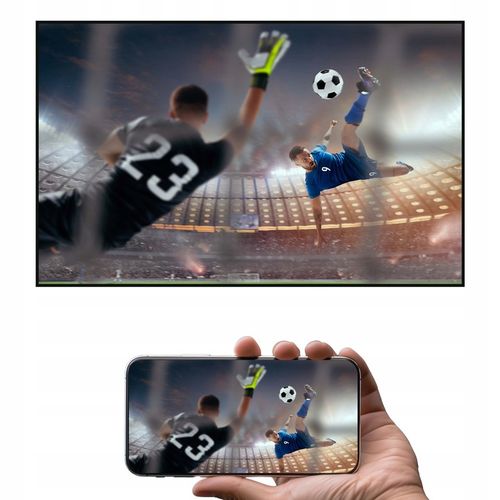 PROJEKTOR RZUTNIK AKUMULATOR PRZENOŚNY OBROTOWY LED MOBILNY SMART TV +HDMI na Arena.pl