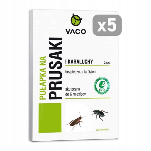 10x Mocna Pułapka na Pluskwy Prusaki Karaluchy Wszystkie Rodzaje Lep na Arena.pl