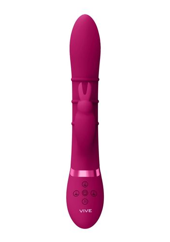stimulating rings, vibrating g-spot rabbit - pink na Arena.pl