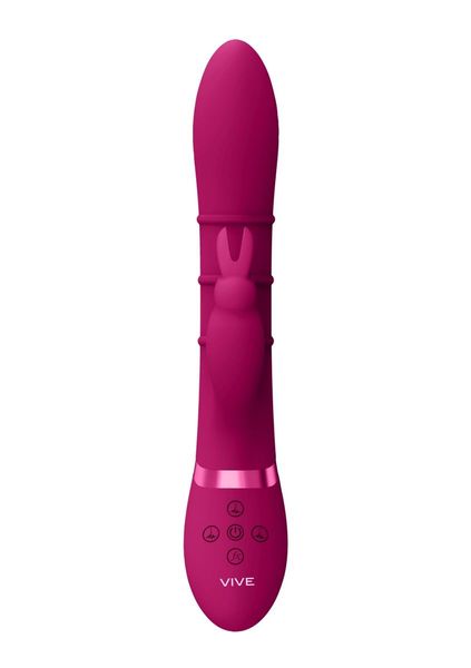 Stimulating Rings, Vibrating G-Spot Rabbit - Pink zdjęcie 4
