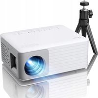Mini projektor ze statywem AKIYO O1 Full HD 1080p Powystawowy