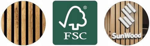 Lamele Ścienne na Płycie 275x58cm Panele Dekoracyjne 3D DĄB WOTAN i na Arena.pl