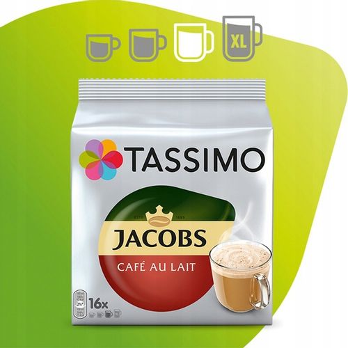 Kapsułki Tassimo Jacobs Megapack mix latte 64 szt, 5+1 opakowanie GRATIS! na Arena.pl