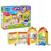 Świnka Peppa Duży Dom domek 80 cm. Peppy figurki i akcesoria Hasbro G0508