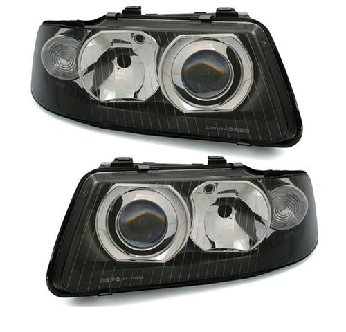 LAMPY REFLEKTORY Do AUDI A3 Od 2000 Do 2003 Roku BLACK DEPO na Arena.pl