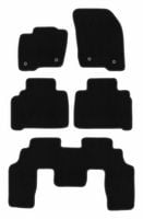 Dywaniki welurowe BASIC Ford Galaxy MK3 2015- czarne