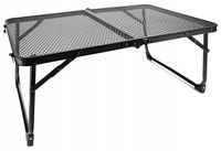 Stolik Składany Przenośny Turystyczny Biwakowy Aluminiowy Przenośny 60x40cm