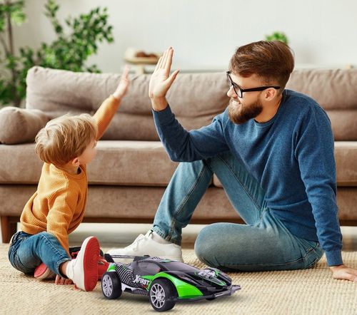 SAMOCHÓD WYŚCIGOWY AUTO ŁADOWARKA ZDALNIE STEROWANY WYSCIGÓWKA USB KASKADER na Arena.pl