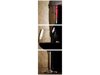 70X50CM OBRAZ DRUK RED WINE KIELISZEK BUTELKA ŚCIAN