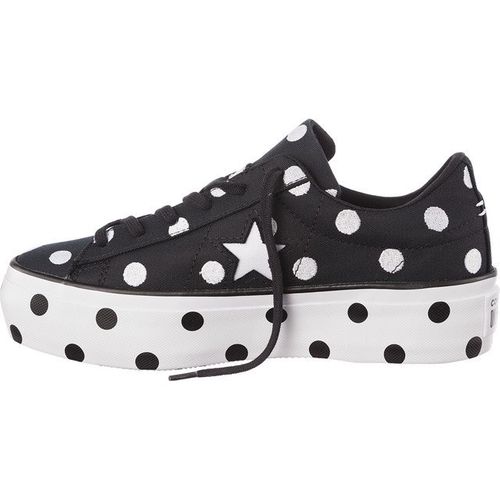 Converse C560695 ONE STAR PLATFORM BLACK WHITE WHITE na Arena.pl