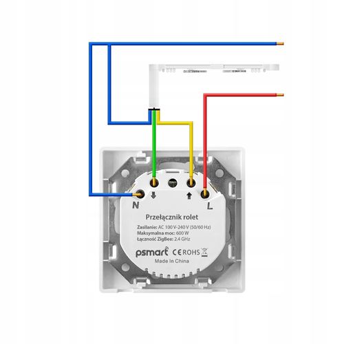 Sterownik Rolet ZigBee TUYA PSMART Czarny na Arena.pl
