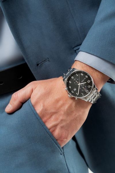 zegarek męski paul lorens pl20002b-1c1 + box zdjęcie 4