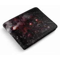 T-800 | 13 cm | Eko-Skóra | Portfel Filmowy | Terminator Salvation